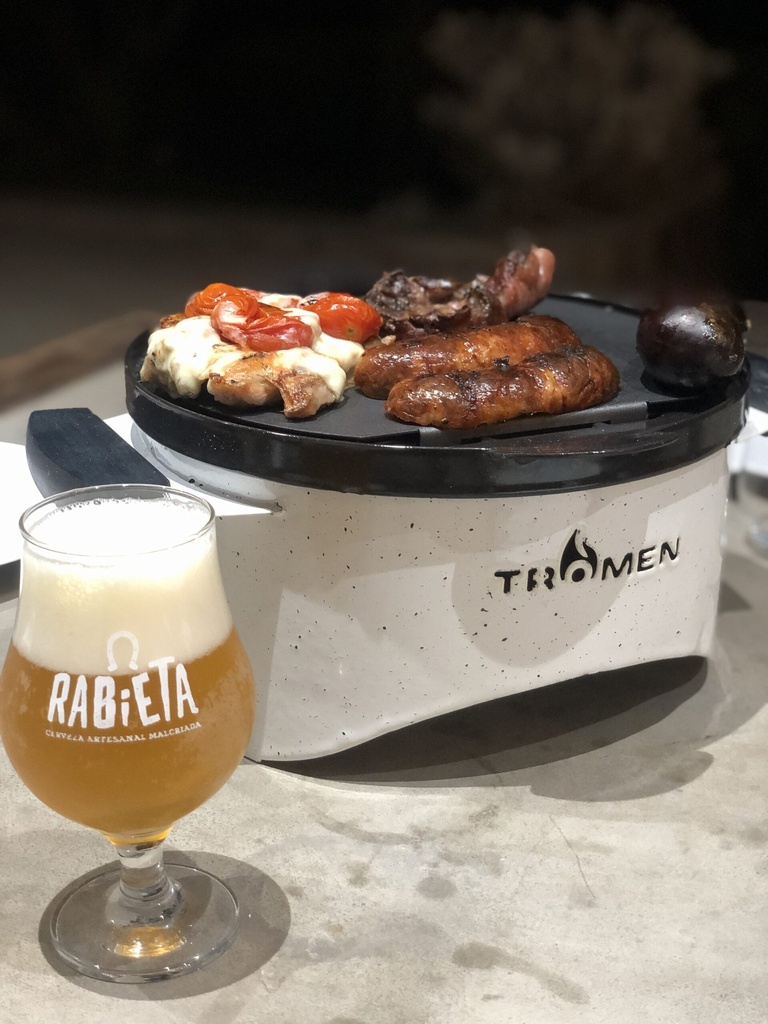BRASERO DE MESA TROMEN 38CM DIAMETRO