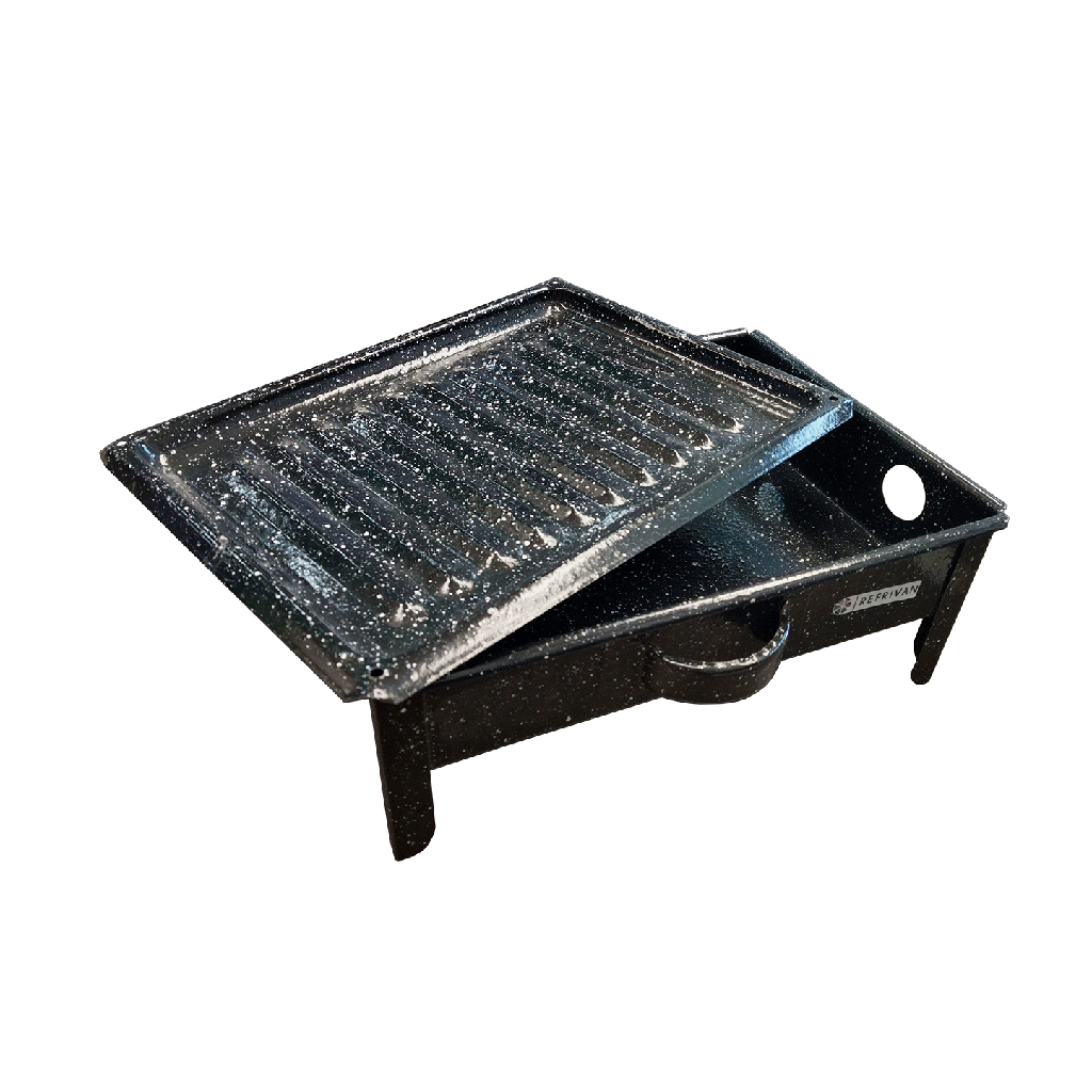BRASERO DE MESA ENLOZADO REFORZADO