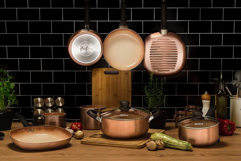 SARTEN HUDSON COBRE CERAMICA 20CM