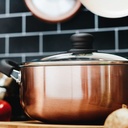 CACEROLA HUDSON COBRE CERAMICA Nº20 CON ASAS