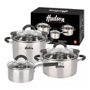BATERIA HUDSON ACERO 6 PZ BLACK