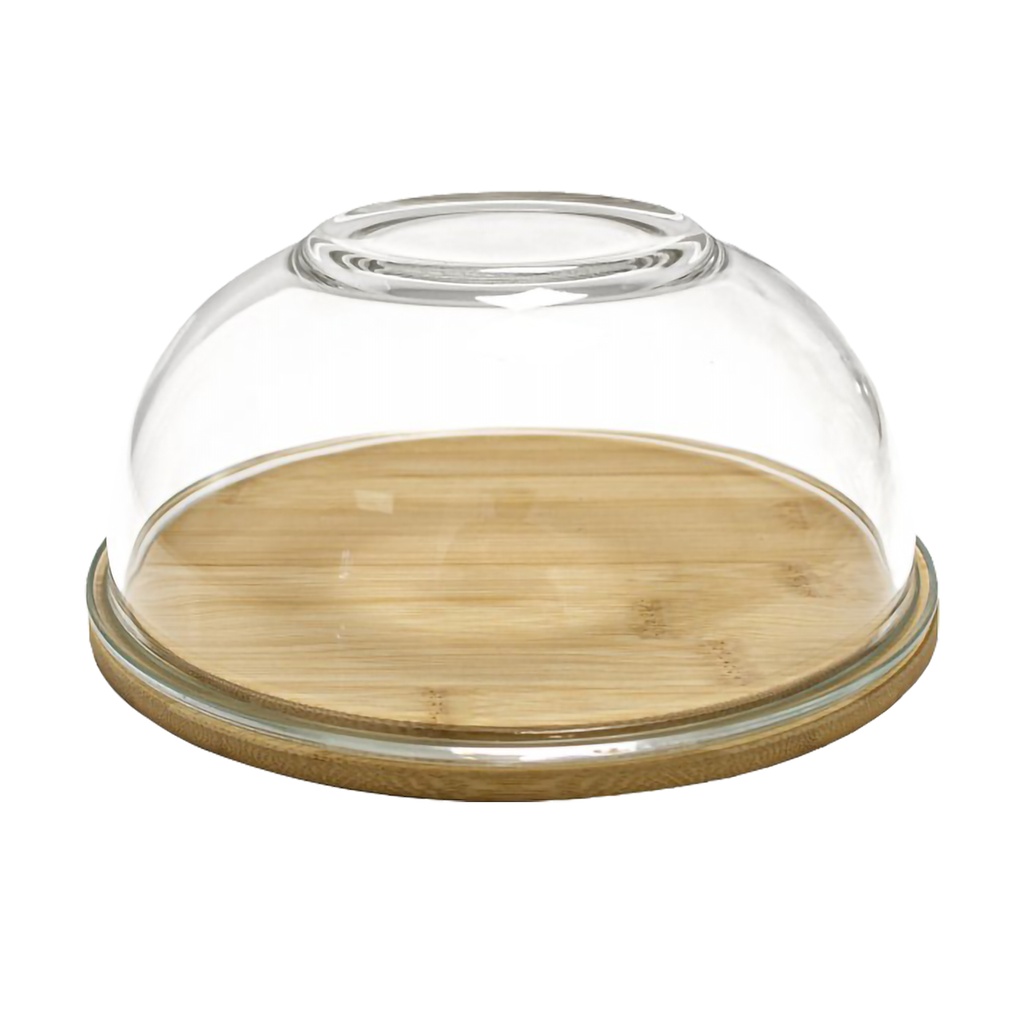 SET X 3 BOWLS SAKURA DE VIDRIO CON BAMBOO S-M-L COLOR