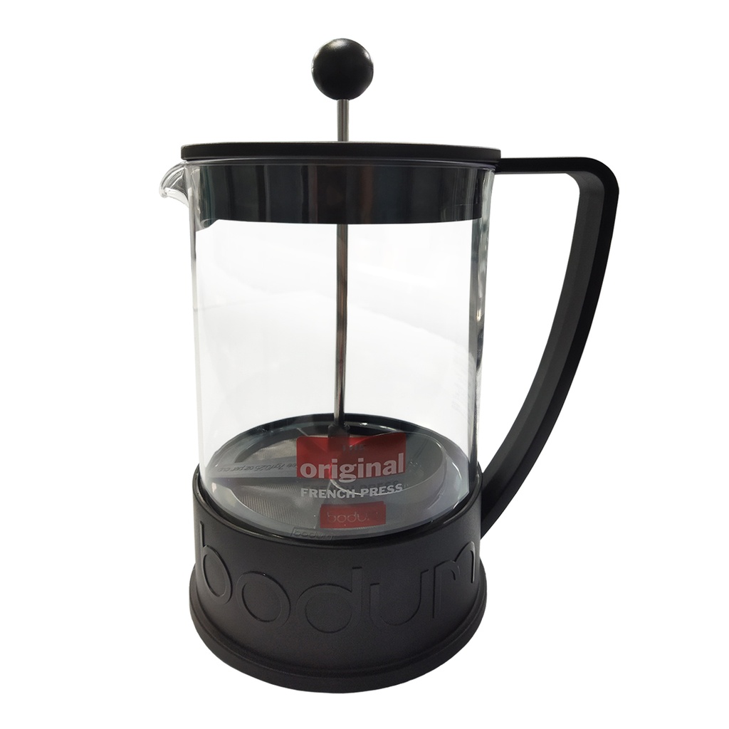 CAFETERA BODUM BRAZIL 12 POCILLOS NEGRA IRROMPIBLE COLOR