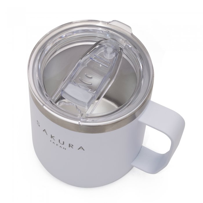 JARRO MUG TAZA TERMICA SAKURA BLANCO