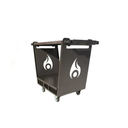 CARRO LEÑERO RUNKO 97X70X40 INCL 4 RUEDAS  TROMEN