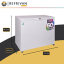 FREEZER INVERTER INELRO - FIH 350 A+ TAPA CIEGA