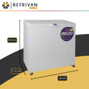 FREEZER INVERTER INELRO - FIH 270 A+ TAPA CIEGA