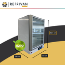 FREEZER EXHIBIDOR VERTICAL FAM V120BT