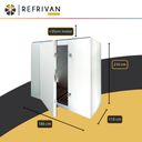 MINICAMARA PARA POLLOS REFRIVAN INYECTADA