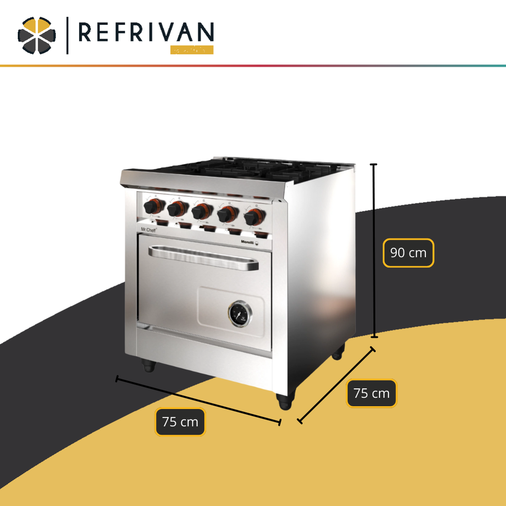 COCINA MORELLI MR CHEFF 750