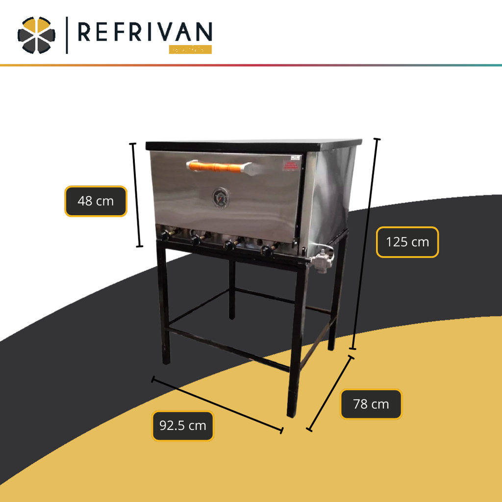 HORNO PIZZERO TECNOCALOR 12 MOLDES