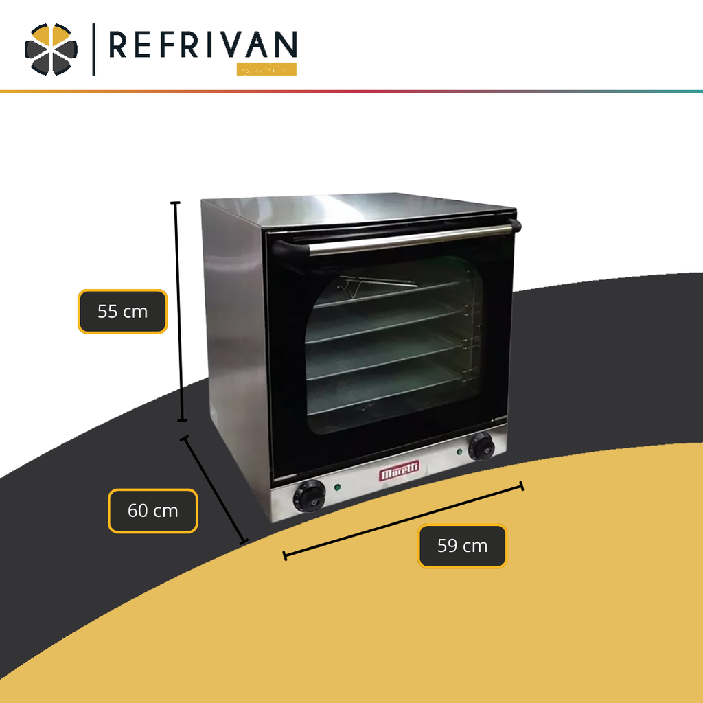 HORNO CONVECTOR MORETTI DELI 4