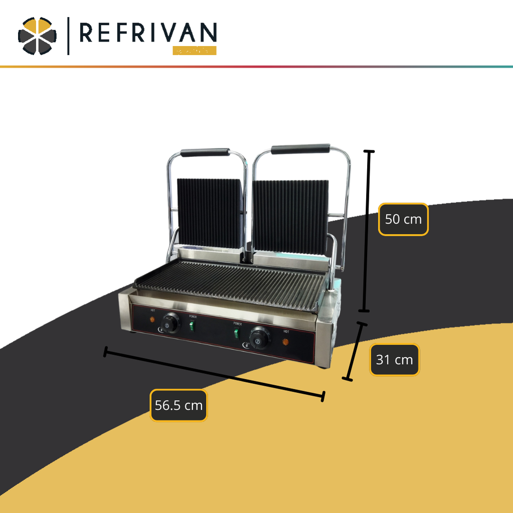 PANINI ELECTRICO SILCOOK DOBLE