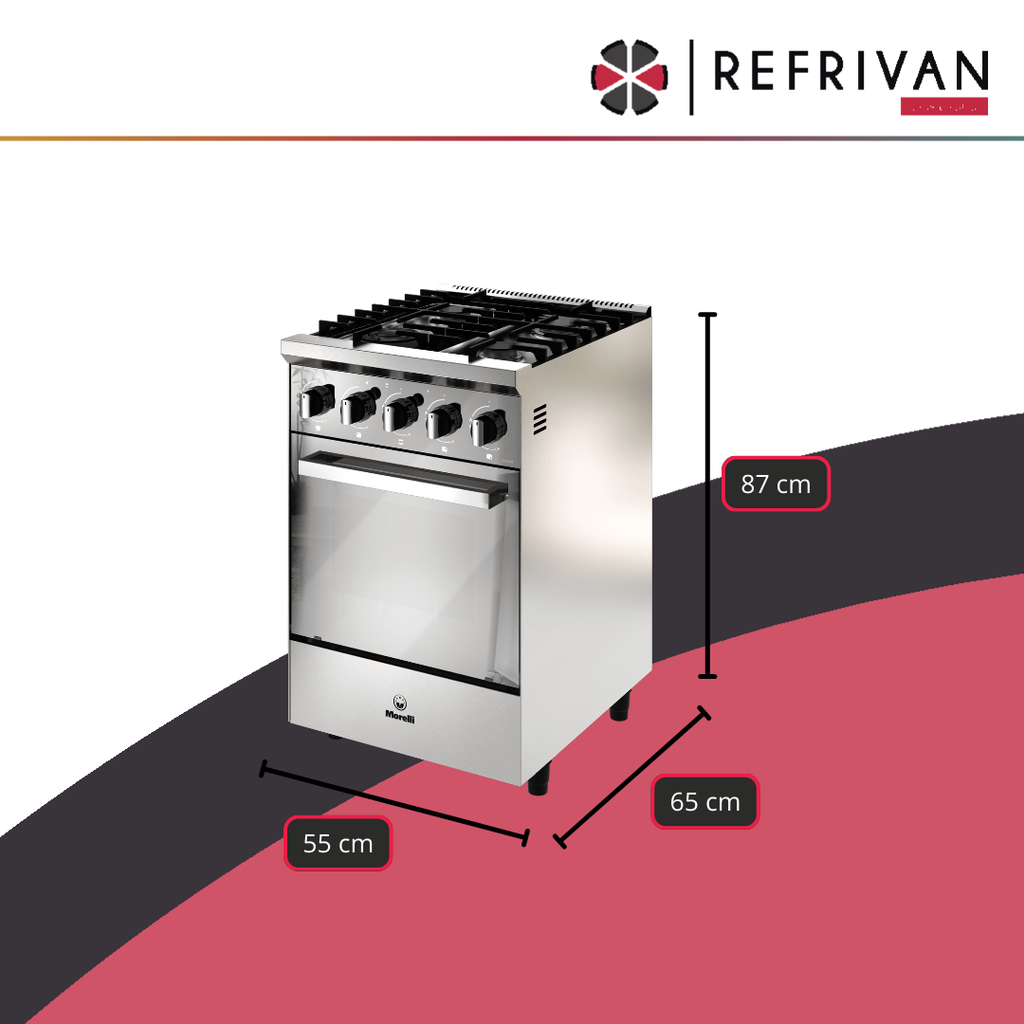 COCINA MORELLI ZAFIRA 550 - CERTIFICADA