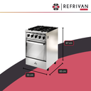 COCINA MORELLI ZAFIRA 550 - CERTIFICADA