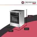 COCINA MORELLI PREGO 600