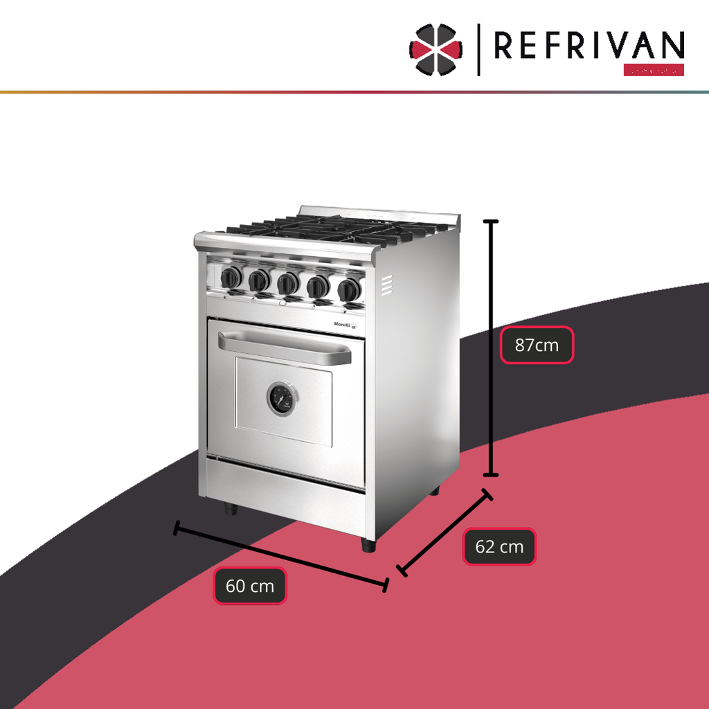 COCINA MORELLI COUNTRY 600 - PUERTA CIEGA