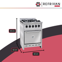 COCINA COOK&FOOD 60 - PUERTA CIEGA