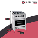 COCINA COOK&FOOD 55 - PUERTA VISOR