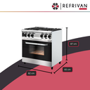 COCINA MORELLI JITAKU 820 - PUERTA VISOR