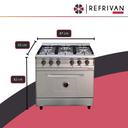 COCINA MORELLI JITAKU 820 - PUERTA CIEGA