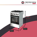 COCINA MORELLI JITAKU 550 - PUERTA VISOR