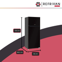 HELADERA BRIKET BK2F 1630 ECO