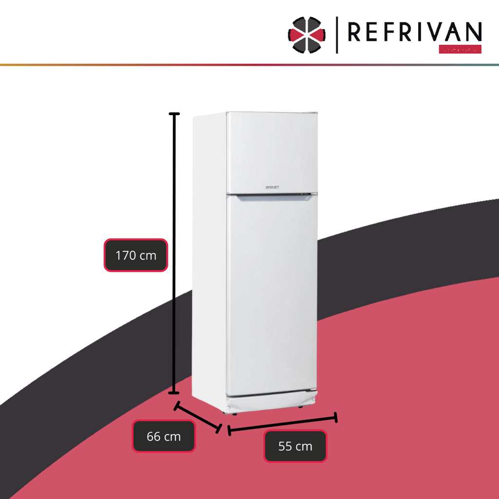 HELADERA BRIKET BK2F 1410 ECO