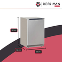 HELADERA BRIKET BK1F 1020 ECO