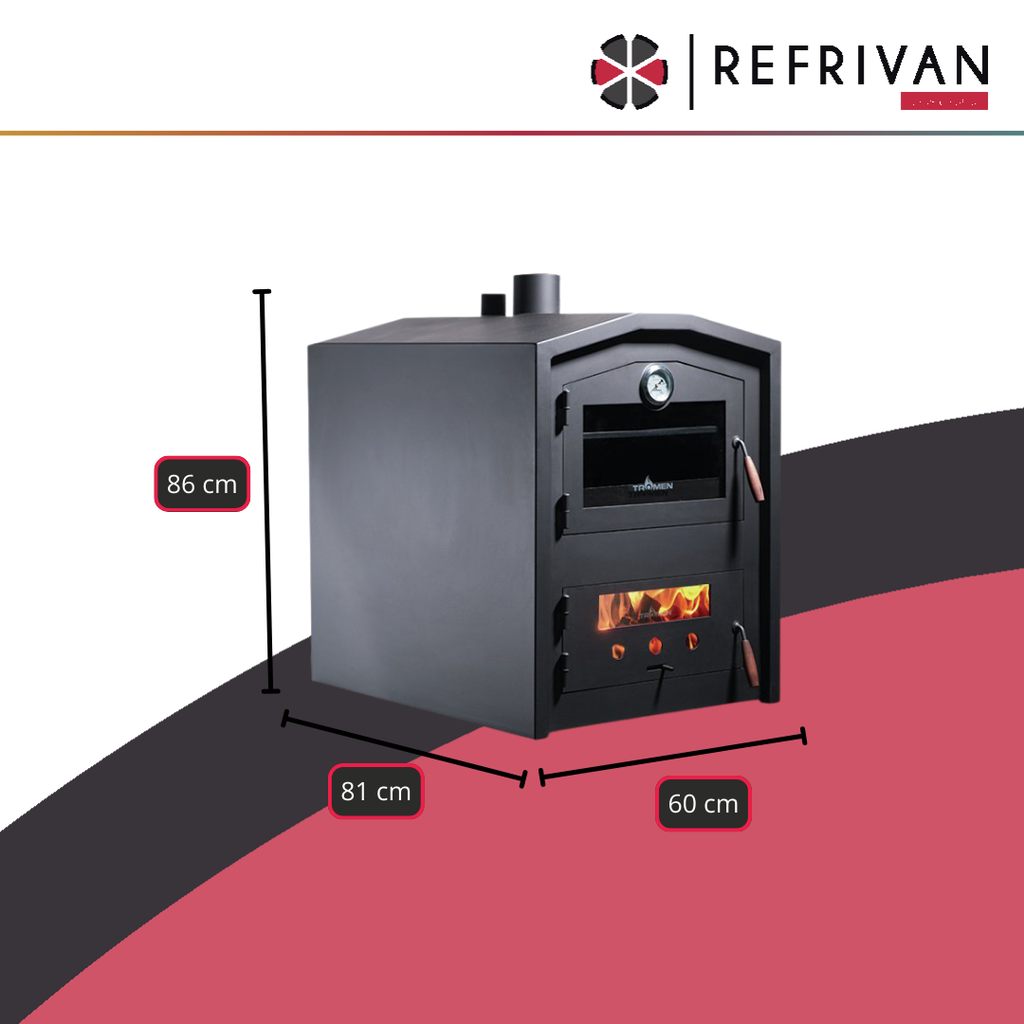 HORNO TROMEN TRH MESADA A LEÑA