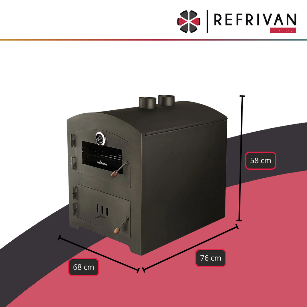 HORNO TROMEN TANGO MESADA A LEÑA