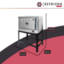 HORNO MORELLI PAMPA 900 - PUERTA CIEGA