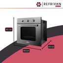 HORNO ELECTRICO FLORENCIA 7857F