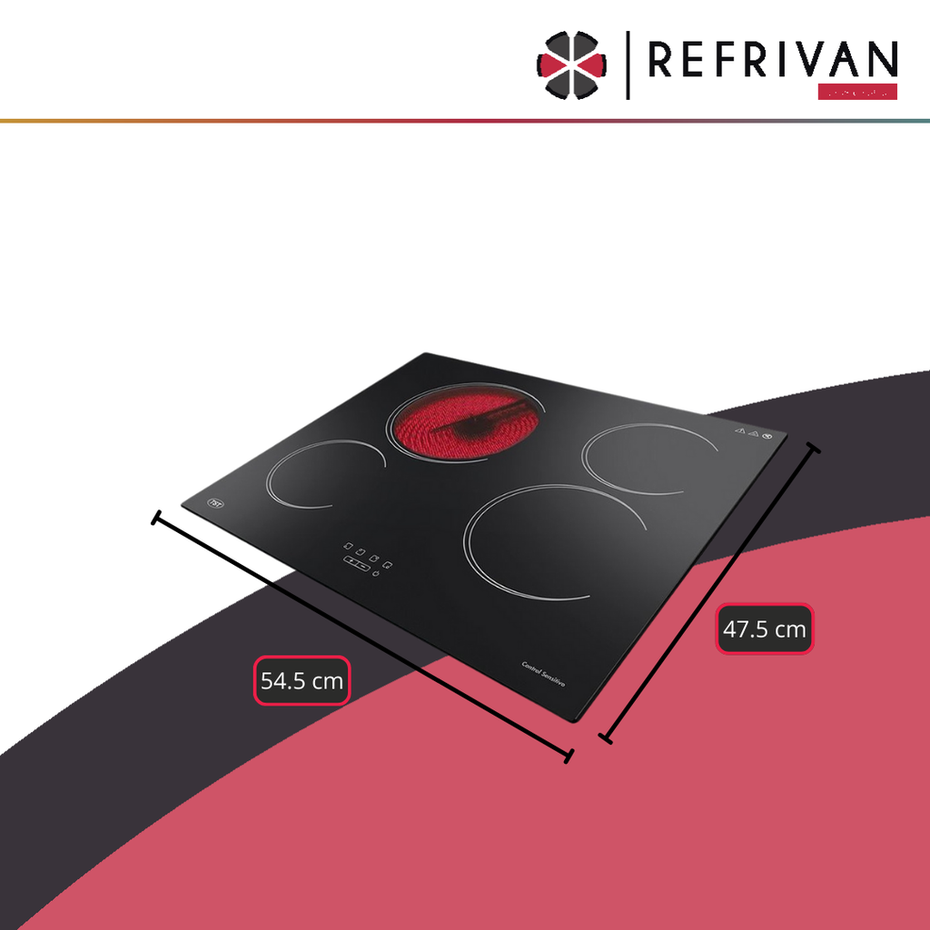 ANAFE TST VITROCERAMICO IV NEGRO