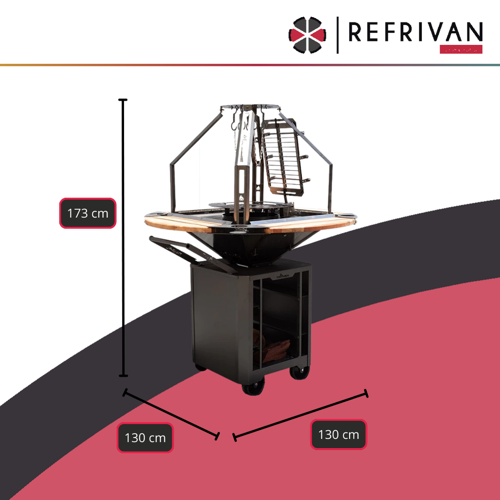 PARRILLA TIMBAL TROMEN - 130CM
