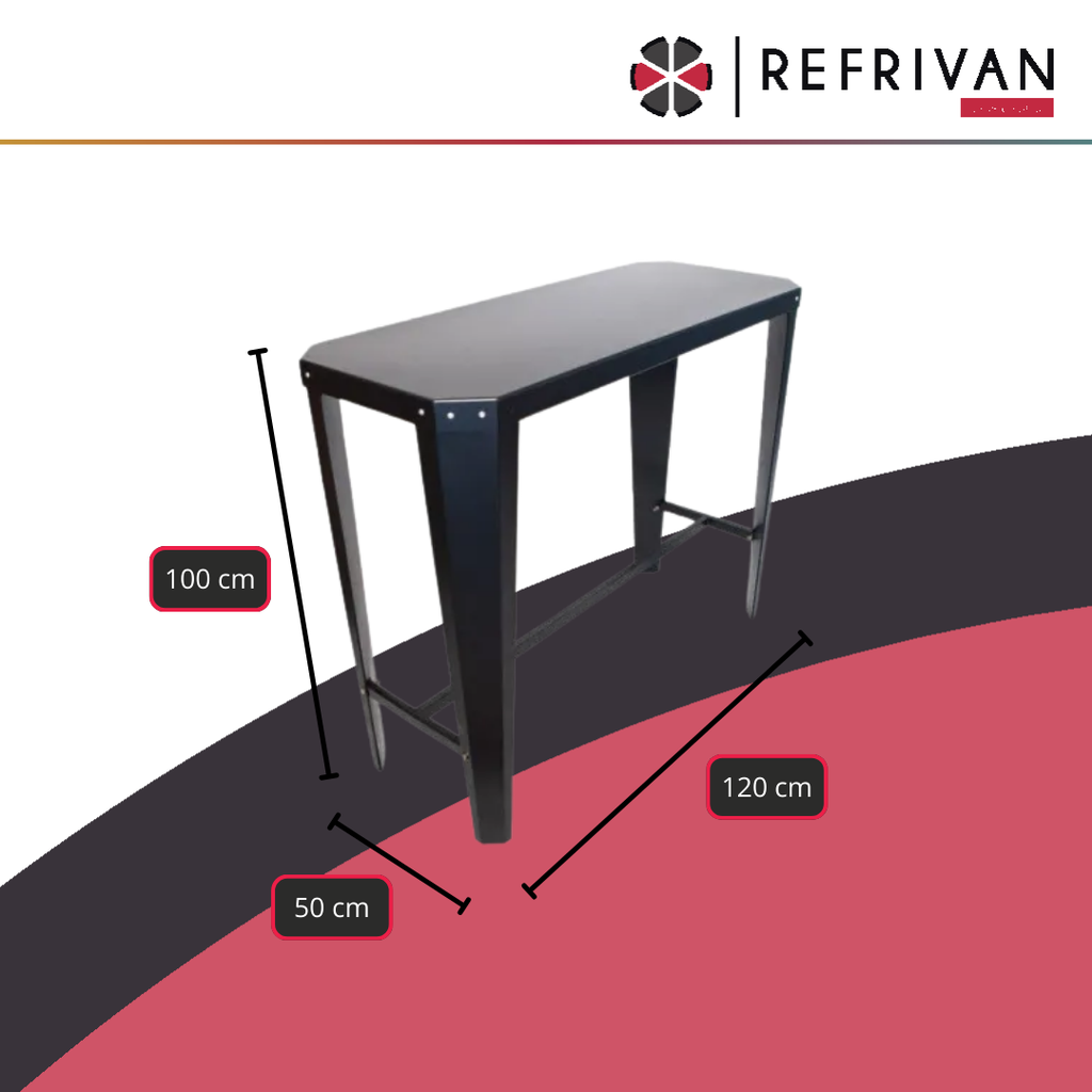 MESA RUNKO 120 NEGRA  TROMEN