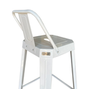 BANQUETA TROMEN RUNKO BLANCA - 73CM