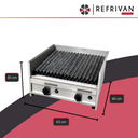 PARRILLA A GAS COOK&FOOD CFP60