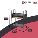 PARRILLA VALIPARRI RODANTE N*4 - 80X45CM