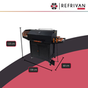PARRILLA A LEÑA GASTERMIC PREMIUM - CON PUERTAS