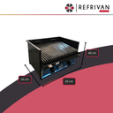PARRILLA FRANCIGAS 2 MODULOS