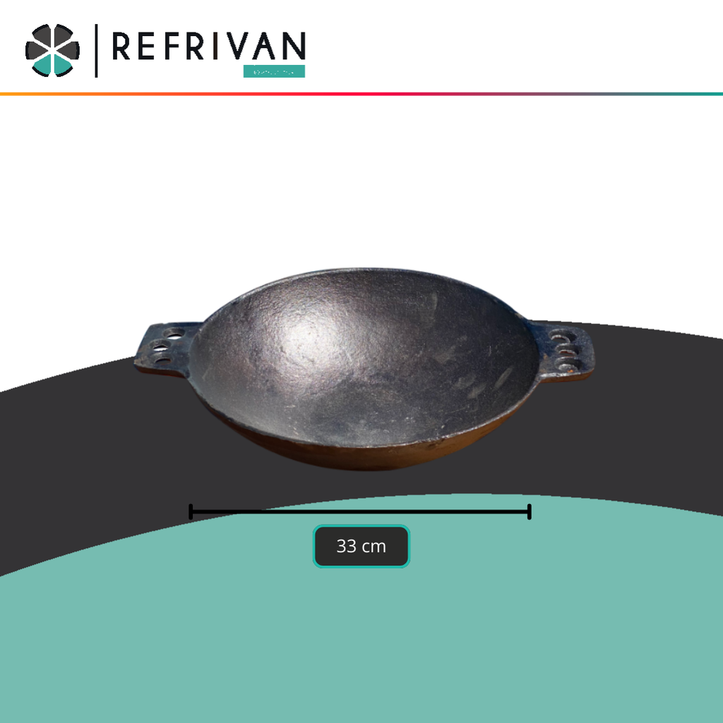 WOK PLANCHALINDA DE FUNDICION - 33CM