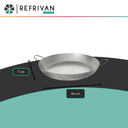 PAELLERA REFRIVAN CHAPA N°45