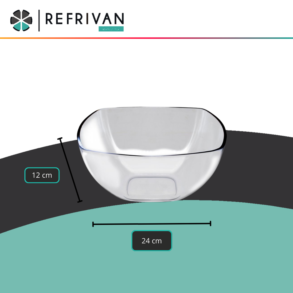 BOWL DE ACRILICO FASHION COOK PREMIUM