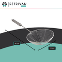 ESCURRIDOR PARA FREIDORA HOME CONCEPT - ACERO INOXIDABLE