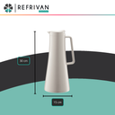 JARRA TERMICA FASHION COOK BODUM JUG - 1.1LTS - BLANCO