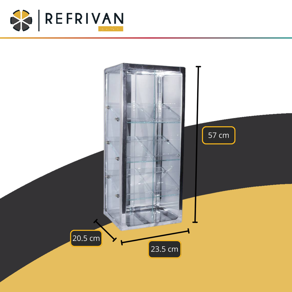 CARAMELERA REFRIVAN - 8 COMPARTIMIENTOS