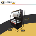 HELADERA GONDOLA REFRIVAN 2,45MT