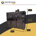 HELADERA CARNICERA REFRIVAN 124 FRIO FORZADO