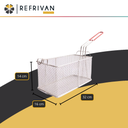 CANASTO FREIDOR RECTANGULAR JYN 32X16